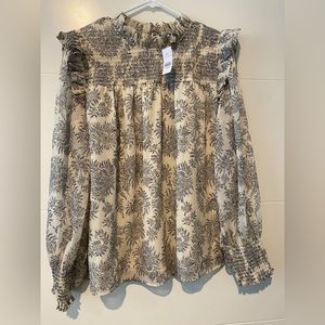 NWT Ann Taylor Blouse, Size Large